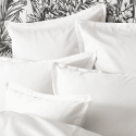 TAIE D'OREILLER TEOPHILE BLANC