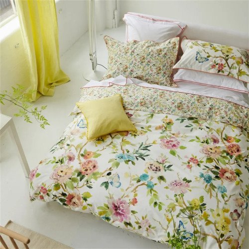 HOUSSE DE COUETTE FIORE D'AQUA PEONY