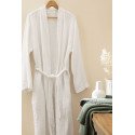 ROBE DE CHAMBRE BONHEUR BLANC ROBE DE CHAMBRE BONHEUR BLANC