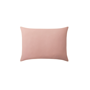 TAIE D'OREILLER BONS JOURS TERRACOTTA POUDRE-ESSIX