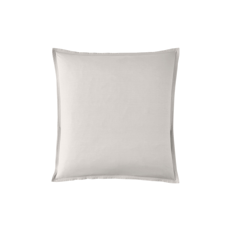 TAIE D'OREILLER PREMIERE GRIS PERLE