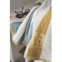 DRAP DE PLAGE TRANSAT BLEU-JAUNE