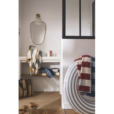 DRAP DE PLAGE TRANSAT BLEU-JAUNE-ESSIX