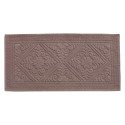 TAPIS DE BAIN UNI ENZO NOISETTE