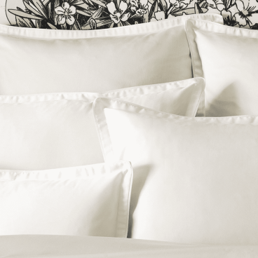 TAIE D'OREILLER TEOPHILE HERMINE