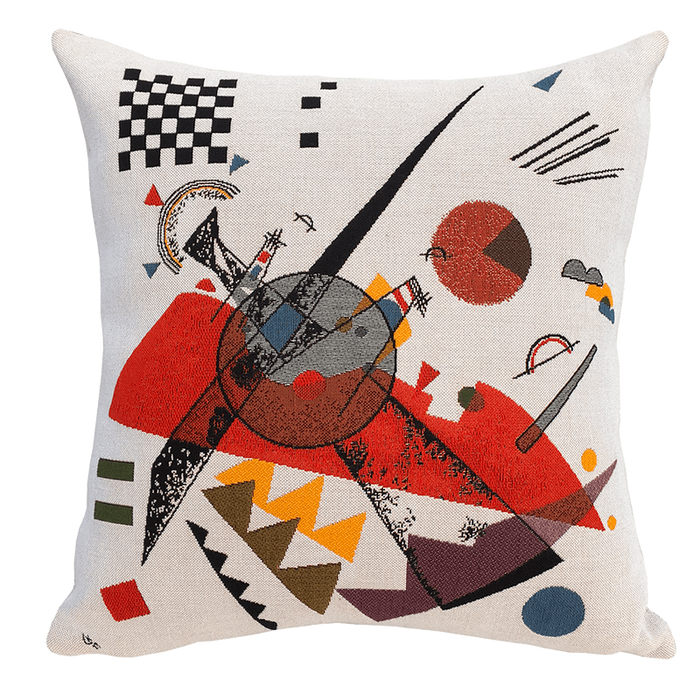 Coussin Orange Kandinsky