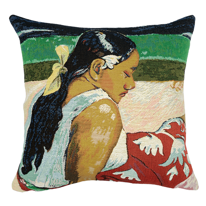 Coussin Femmes de Tahiti Gauguin