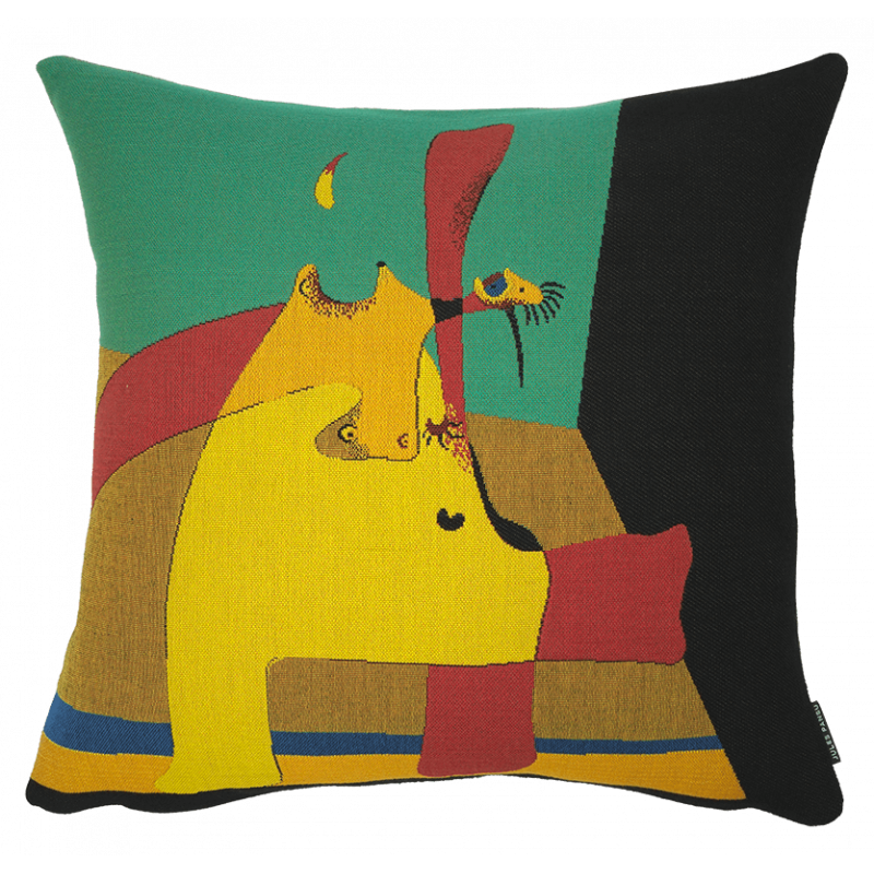 Coussin Flamme Dans L'Espace et Nu Miro &mdash; vue 1