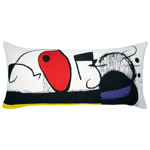 Coussin Femme Aux 3 Cheveux, Oiseaux, Constellation Miro