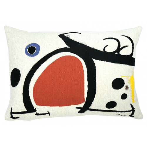Coussin Femme Oiseau Miro