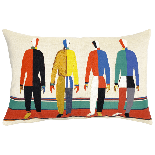 Coussin les Sportifs Malevitch