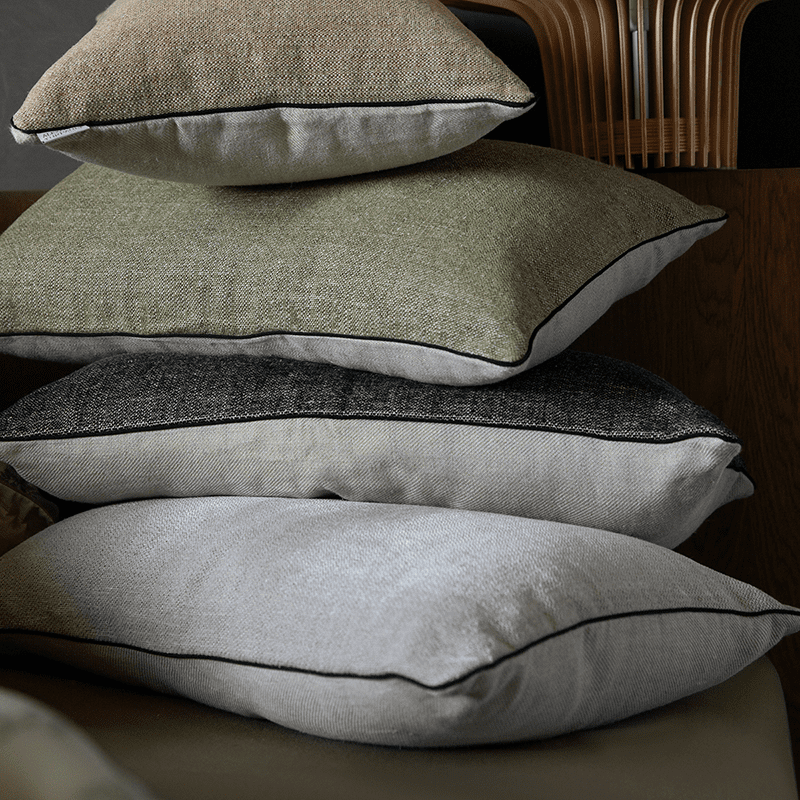 Coussin Voltaire Jonc Naturel &mdash; vue 4