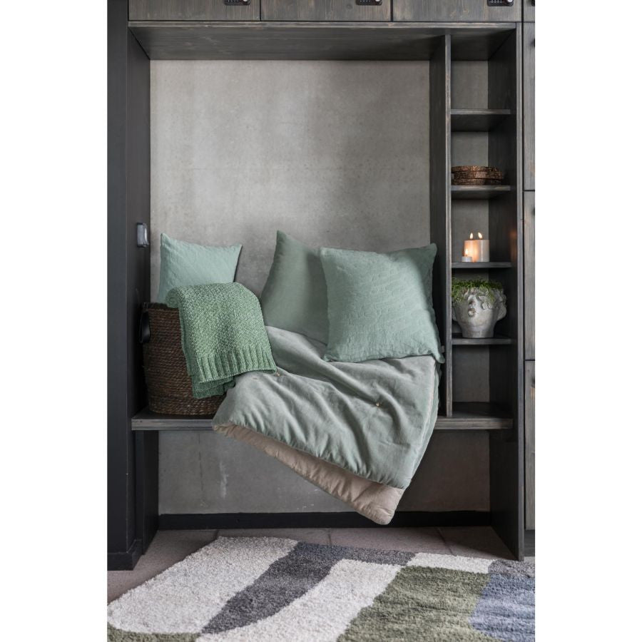 Coussin Uni Elise Opaline &mdash; vue 2