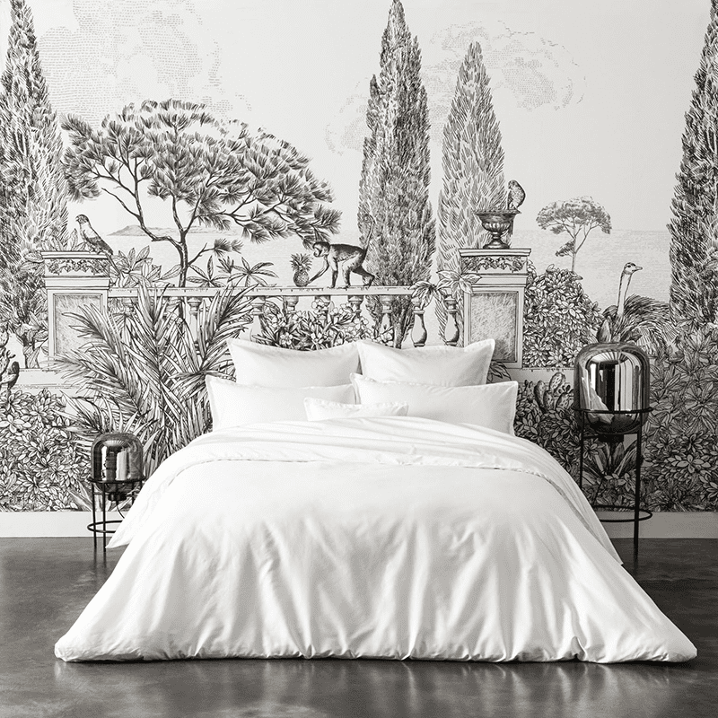 DRAP PLAT TEOPHILE BLANC &mdash; vue 2