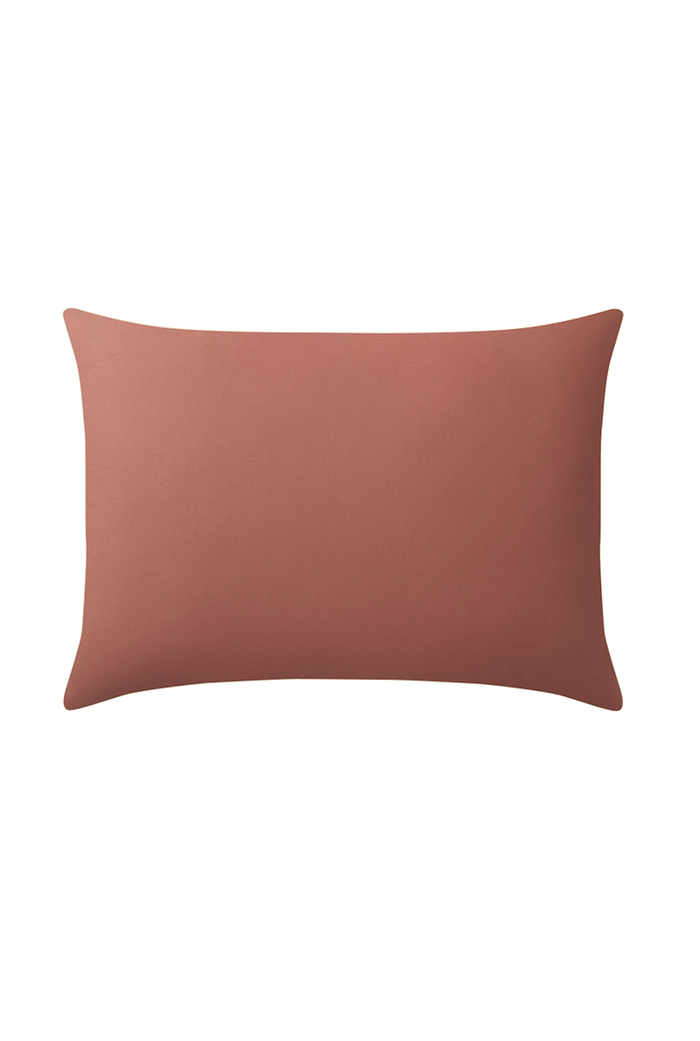 Taie d'Oreiller Bons Jours Terracotta Poudre