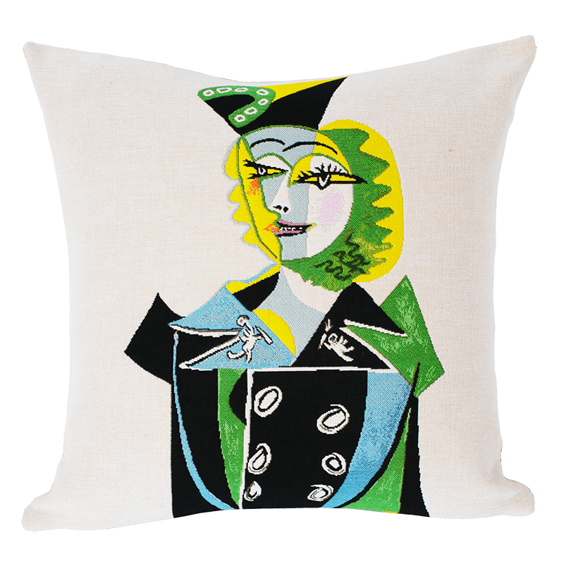 Coussin Portrait de Nusch Eluard Picasso &mdash; vue 1