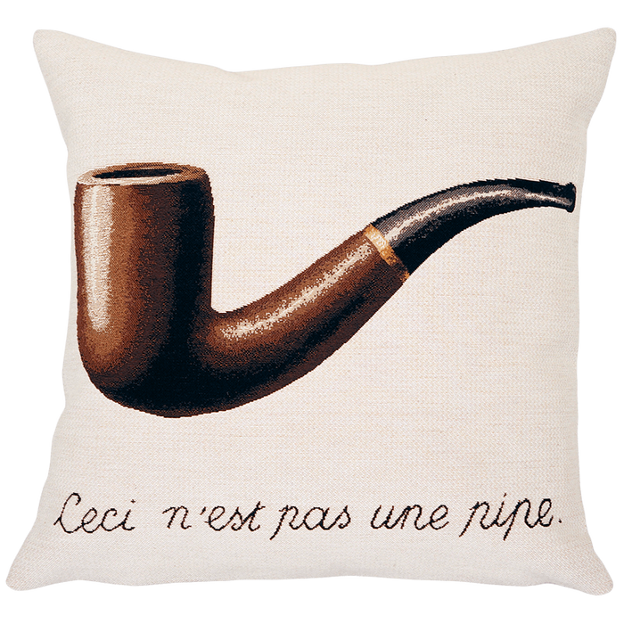 Coussin la Trahison Des Images Magritte