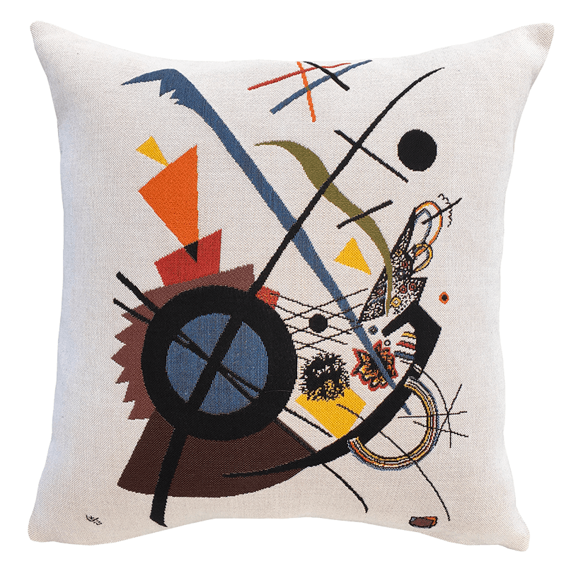Coussin Violett Kandinsky &mdash; vue 1