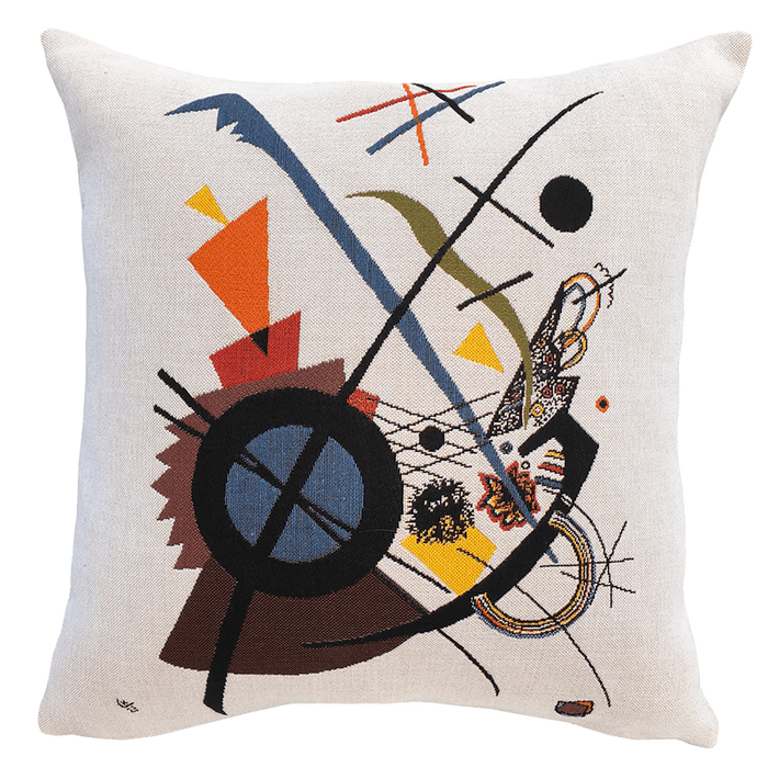 Coussin Violett Kandinsky