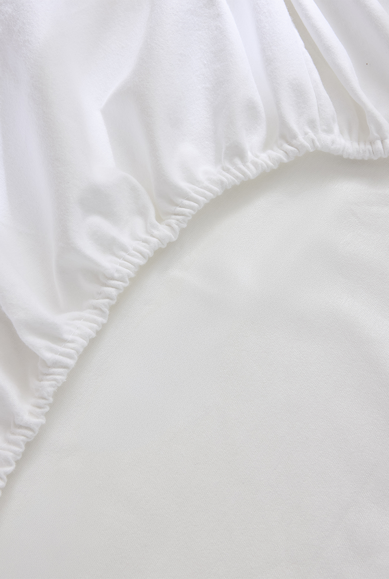 Protege Matelas Quietude Impermeable Blanc &mdash; vue 1