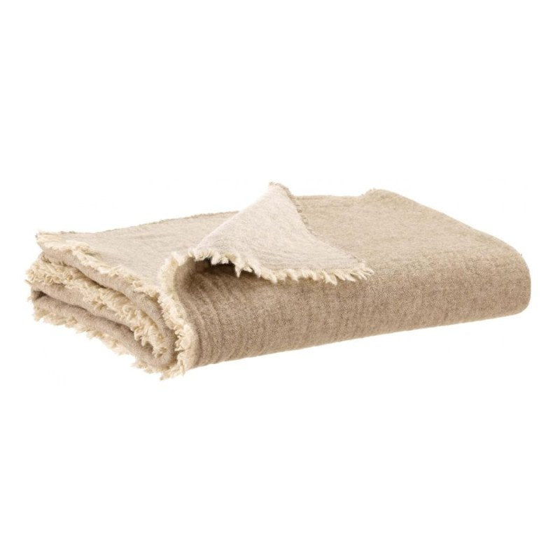 Plaid Bruna Naturel &mdash; vue 1