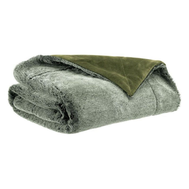 Plaid Kinta Olive &mdash; vue 1