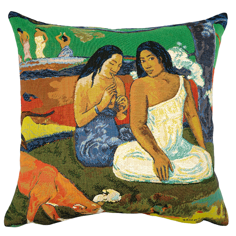 Coussin Arearea Gauguin &mdash; vue 1