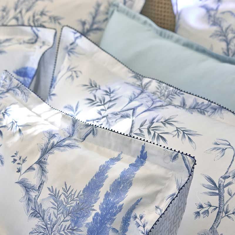 Taie d'Oreiller Luberon Bleu Faience &mdash; vue 4