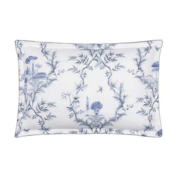 Taie d'Oreiller Luberon Bleu Faience