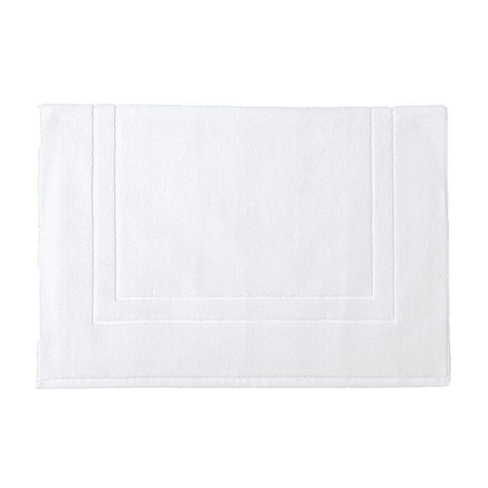 Tapis de Bain Ess Cadre Blanc