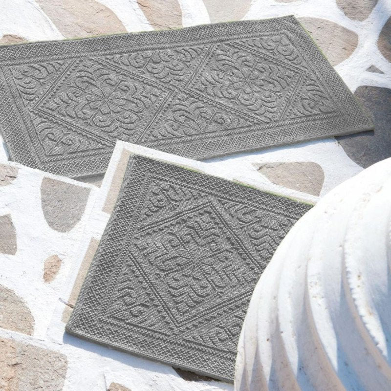 Tapis de Bain Uni Enzo Orage &mdash; vue 2