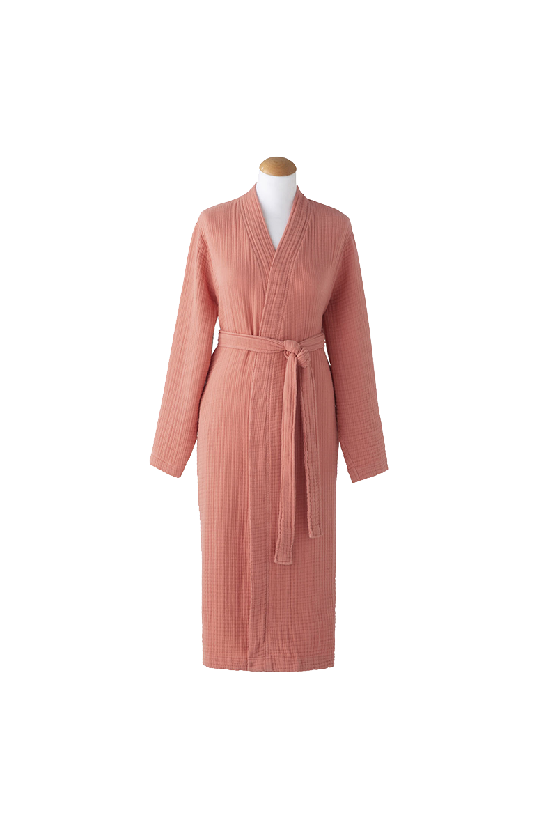 Robe de Chambre Bonheur Rose Blush &mdash; vue 1
