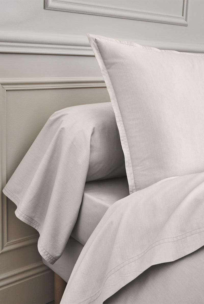 Housse de Couette Premiere Perc Gris Perle &mdash; vue 2