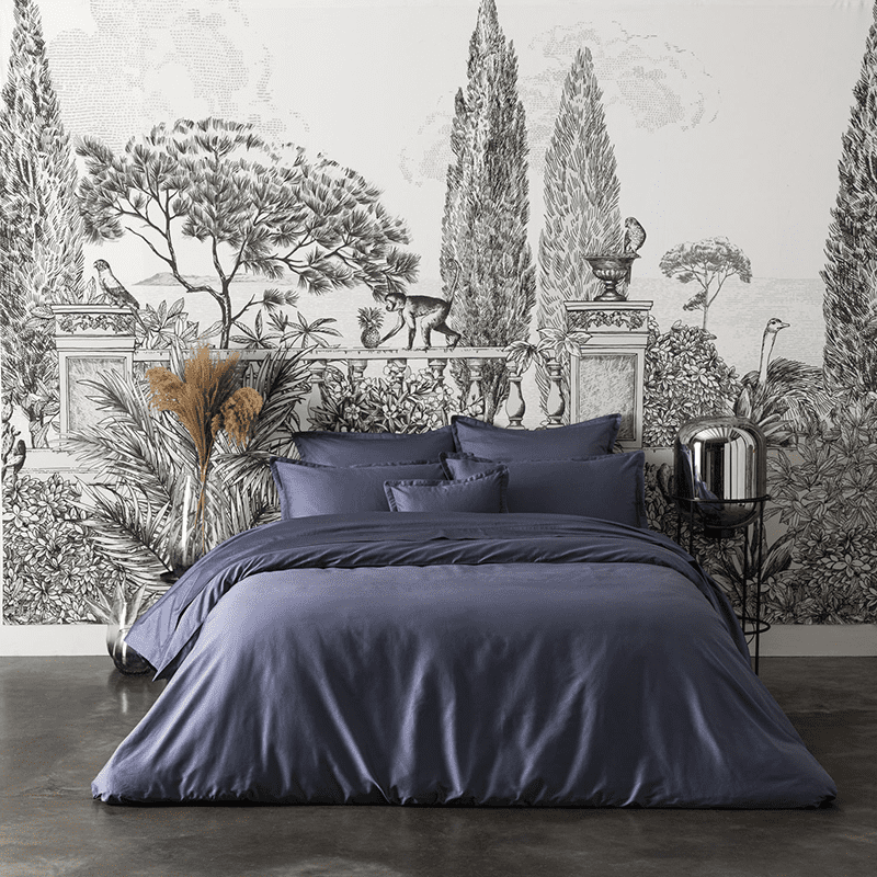 Drap Plat Teophile Marine &mdash; vue 2